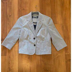 Blue and White pinstripe Jacket